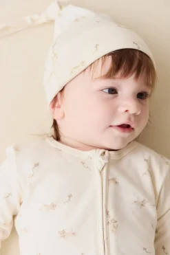 Organic Cotton Reese Zip Onepiece - Kitten and His Kites