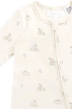 Organic Cotton Reese Zip Onepiece - Pennys Baby Friends