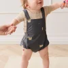 Organic Cotton Robin Playsuit - Bobbie Bears Shadow