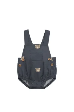 Organic Cotton Robin Playsuit - Bobbie Bears Shadow