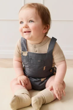 Organic Cotton Robin Playsuit - Bobbie Bears Shadow