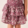 Organic Cotton Samantha Skirt - Garden Print