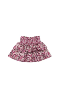 Organic Cotton Samantha Skirt - Garden Print