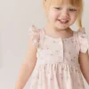 Organic Cotton Sienna Dress - Sweet Pea Floral