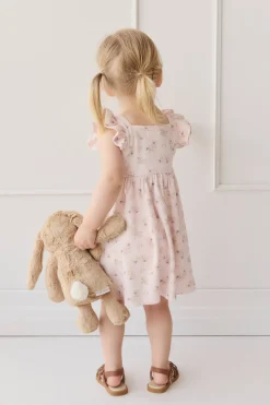 Organic Cotton Sienna Dress - Sweet Pea Floral