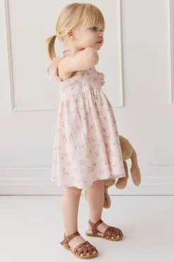 Organic Cotton Sienna Dress - Sweet Pea Floral