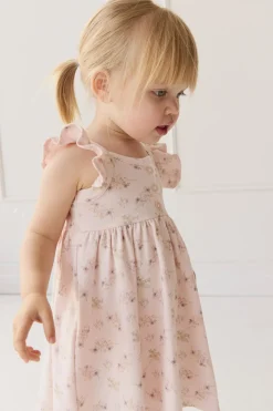 Organic Cotton Sienna Dress - Sweet Pea Floral