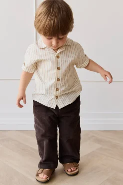 Organic Cotton Silas Shirt - Vacation Stripe