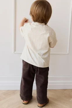Organic Cotton Silas Shirt - Vacation Stripe