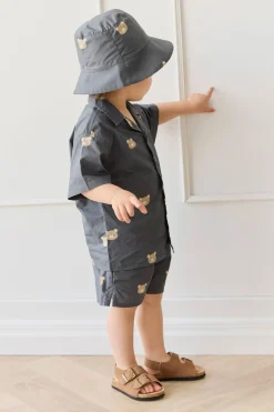Organic Cotton Silas Shirt - Bobby Bears Shadow
