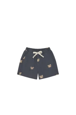 Organic Cotton Silas Short - Bobby Bears Shadow