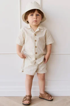 Organic Cotton Silas Short - Vacation Stripe