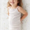Organic Cotton Singlet - Addie Lilac