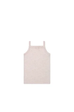 Organic Cotton Singlet - Addie Lilac