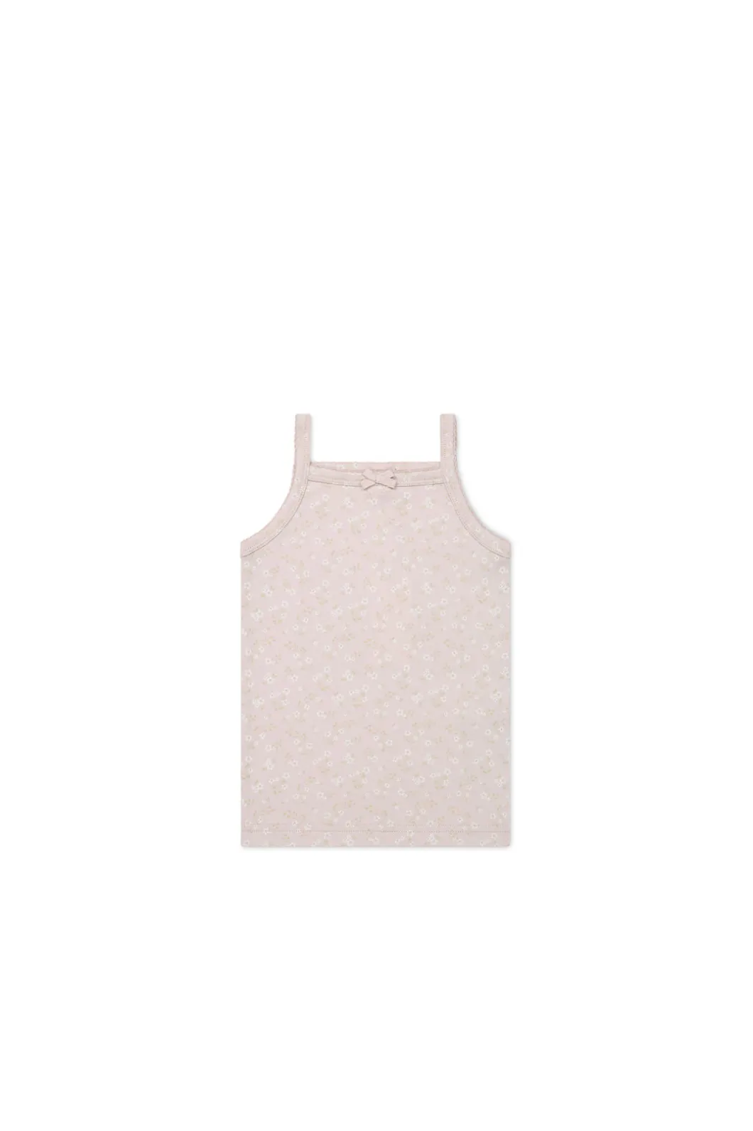 Organic Cotton Singlet - Addie Lilac
