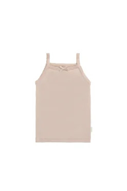 Organic Cotton Singlet - Blushing Berry