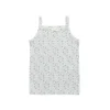 Organic Cotton Singlet - Claudette Pearl Blue