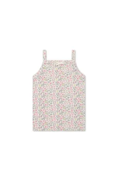 Organic Cotton Singlet - Fifi Mini Slightly Pink