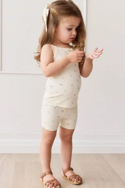 Organic Cotton Singlet - Meredith Egret