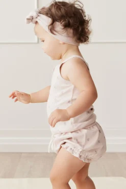 Organic Cotton Singlet - Meredith Violet