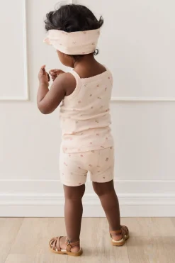 Organic Cotton Singlet - Meredith Morganite