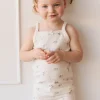 Organic Cotton Singlet - Playful Kittens