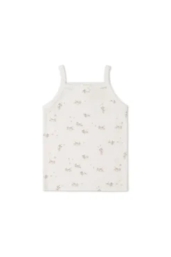 Organic Cotton Singlet - Playful Kittens