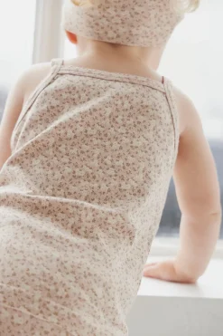 Organic Cotton Singlet - Rosalie Fields