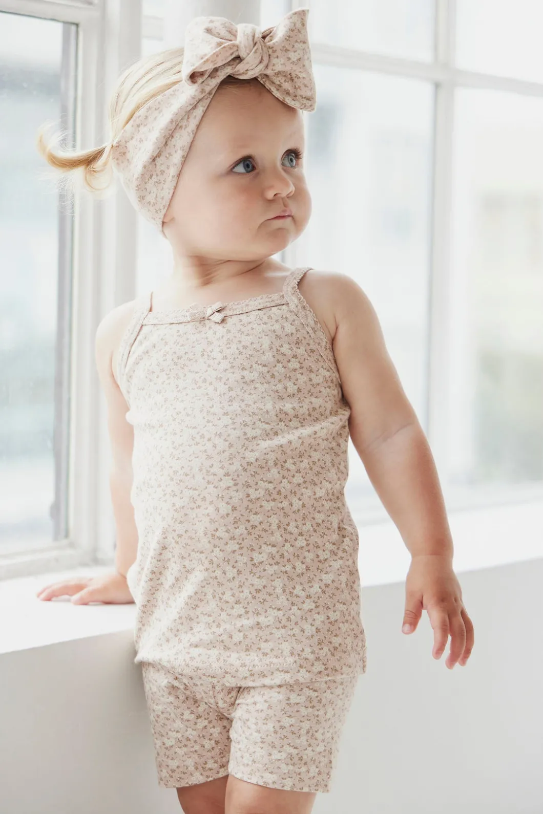 Organic Cotton Singlet - Rosalie Fields