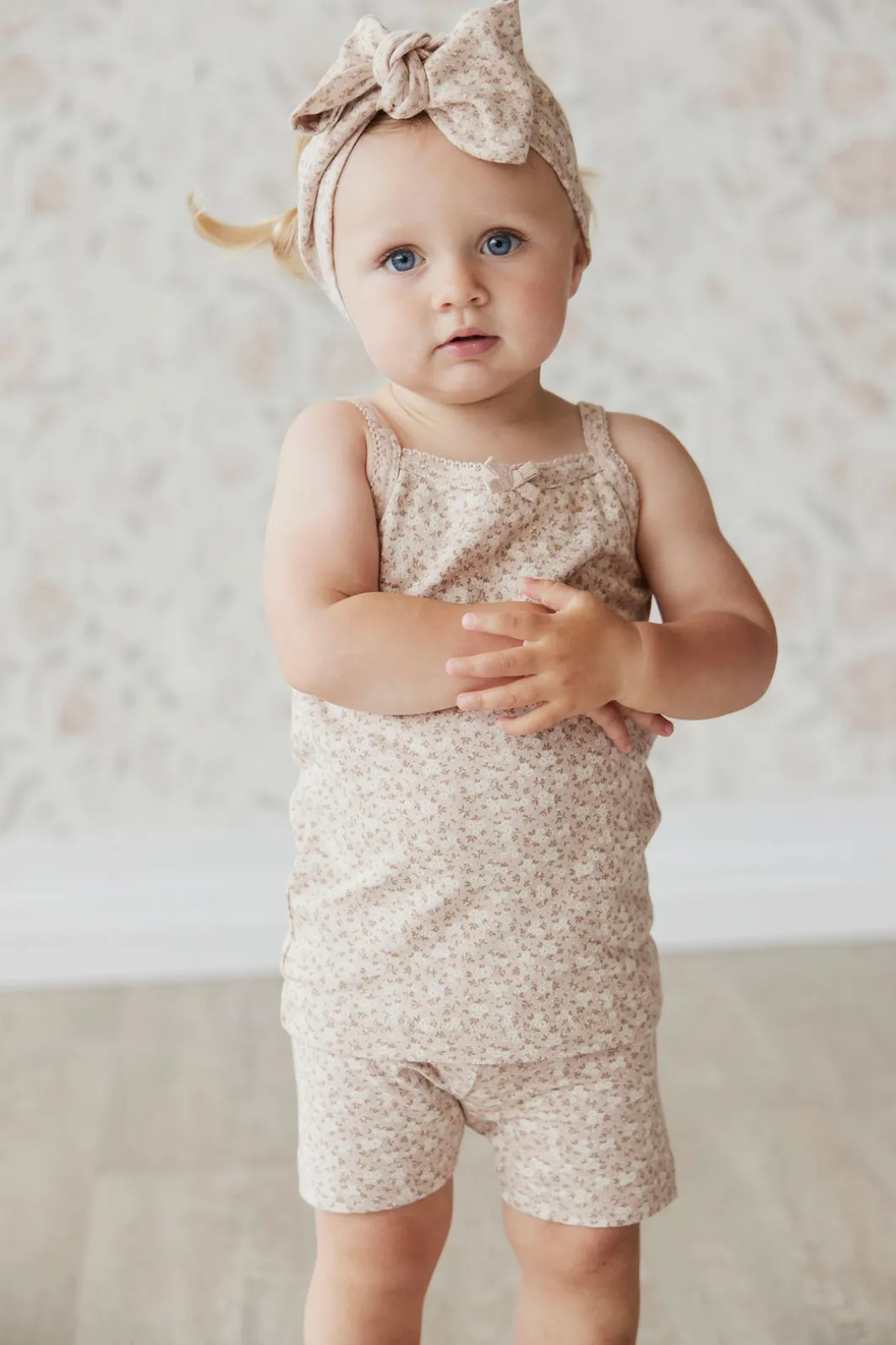 Organic Cotton Singlet - Rosalie Fields