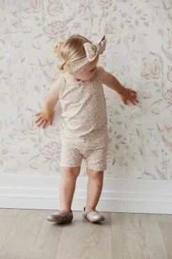 Organic Cotton Singlet - Rosalie Fields