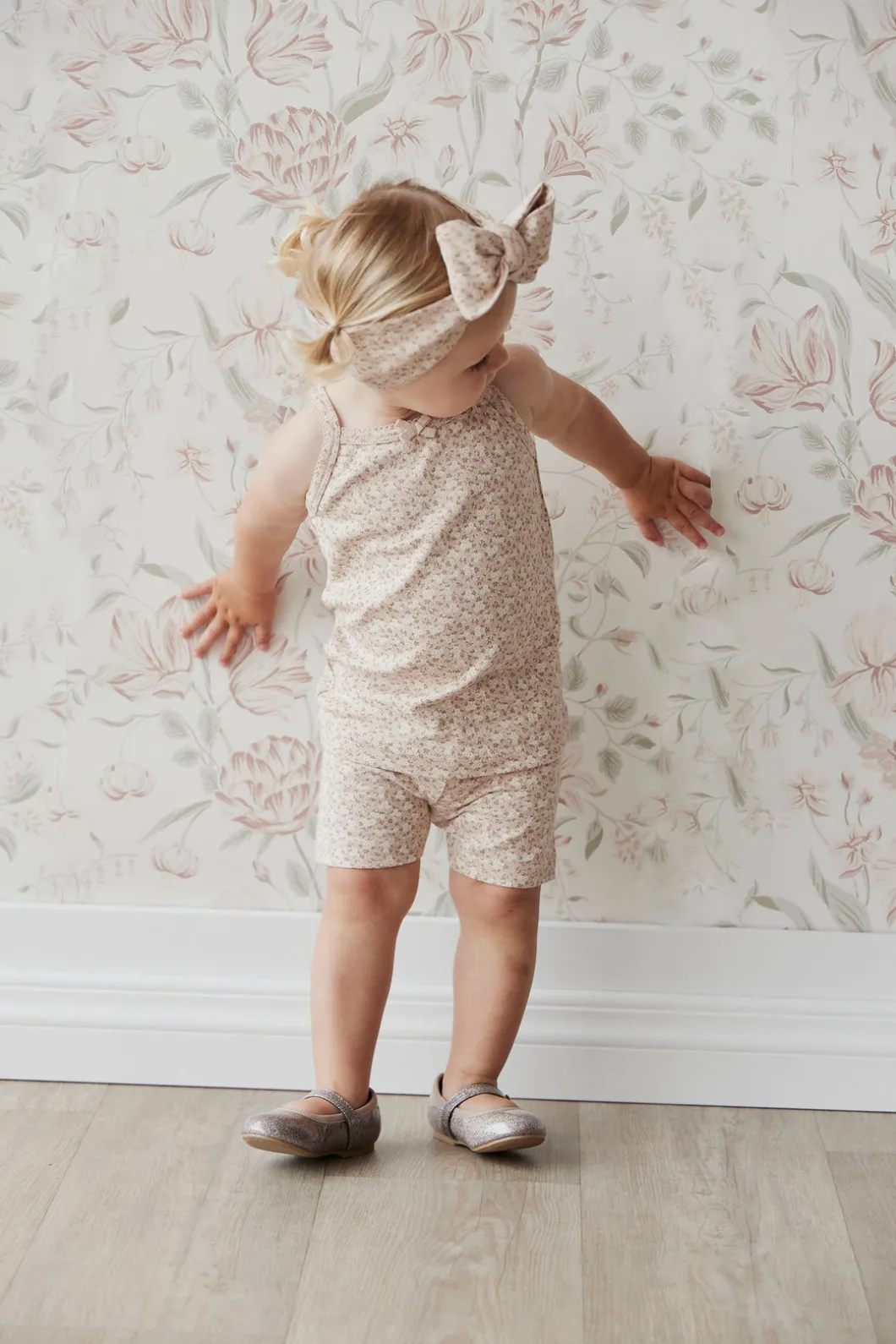 Organic Cotton Singlet - Rosalie Fields