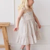 Organic Cotton Stella Dress - Azra Slightly Pink