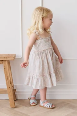 Organic Cotton Stella Dress - Azra Slightly Pink