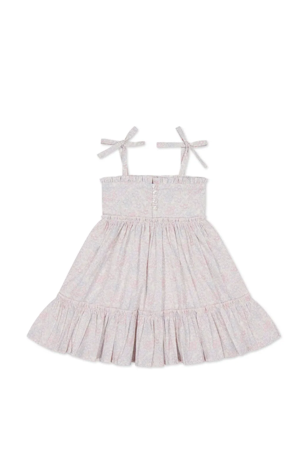 Organic Cotton Stella Dress - Azra Slightly Pink