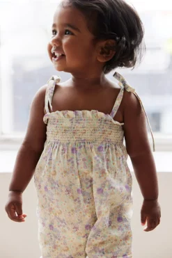 Organic Cotton Summer Playsuit - Mayflower