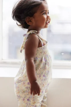 Organic Cotton Summer Playsuit - Mayflower