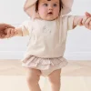 Organic Cotton Sydney Bloomer - Mini Woven Gingham Violet