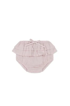 Organic Cotton Sydney Bloomer - Mini Woven Gingham Violet