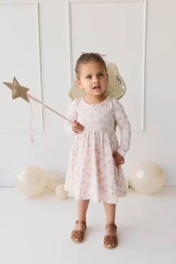 Organic Cotton Tallulah Dress - Sweet Pea Floral
