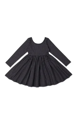 Organic Cotton Tallulah Dress - Gingham Night