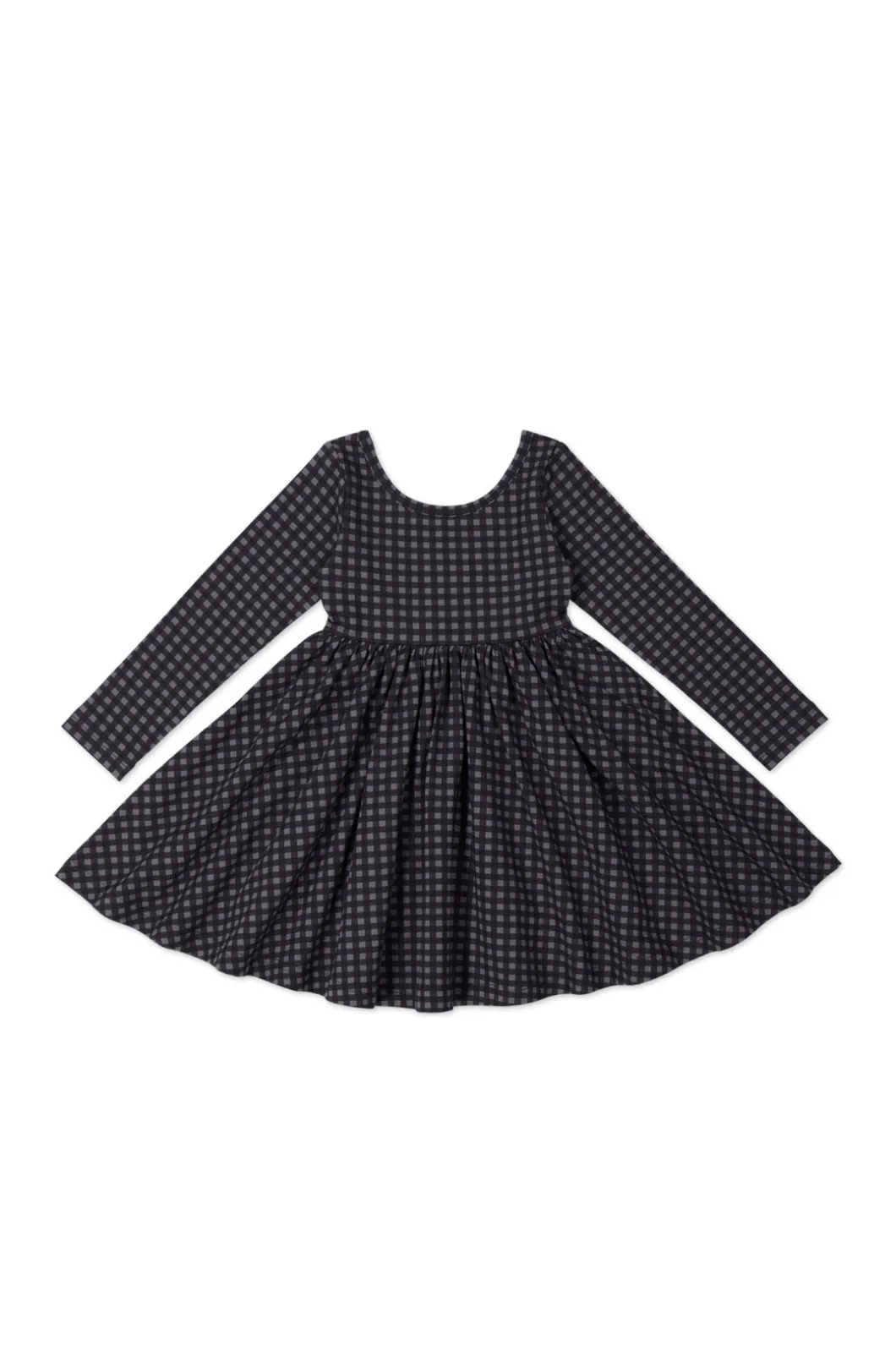 Organic Cotton Tallulah Dress - Gingham Night