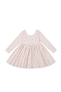 Organic Cotton Tallulah Dress - Meredith Violet