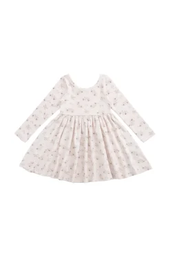 Organic Cotton Tallulah Dress - Sweet Pea Floral
