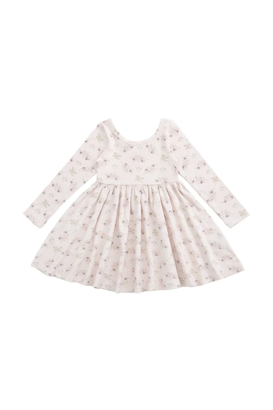 Organic Cotton Tallulah Dress - Sweet Pea Floral