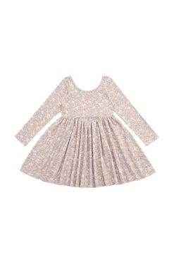 Organic Cotton Tallulah Dress - Chloe Mauve