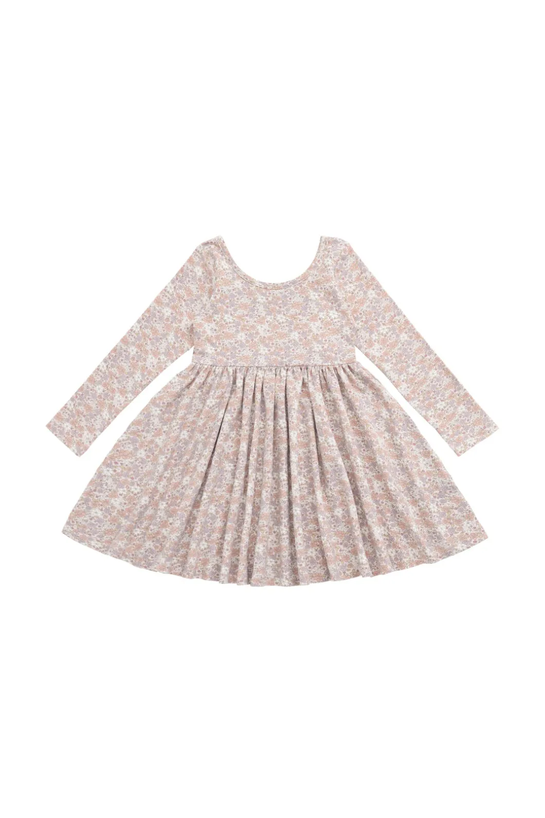Organic Cotton Tallulah Dress - Chloe Mauve