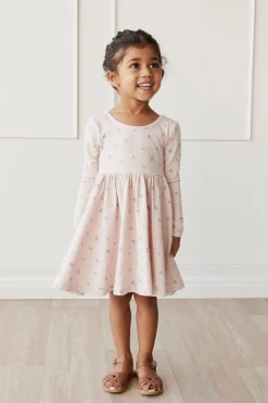 Organic Cotton Tallulah Dress - Meredith Violet