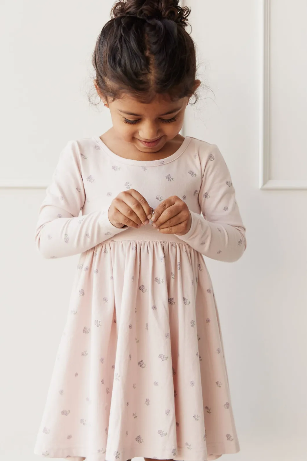 Organic Cotton Tallulah Dress - Meredith Violet