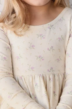 Organic Cotton Tallulah Dress - Thelma Orchid
